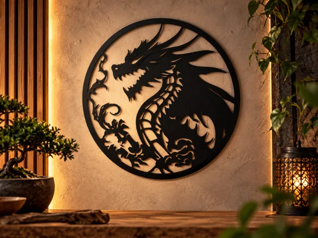 WallArt - Dragon 014