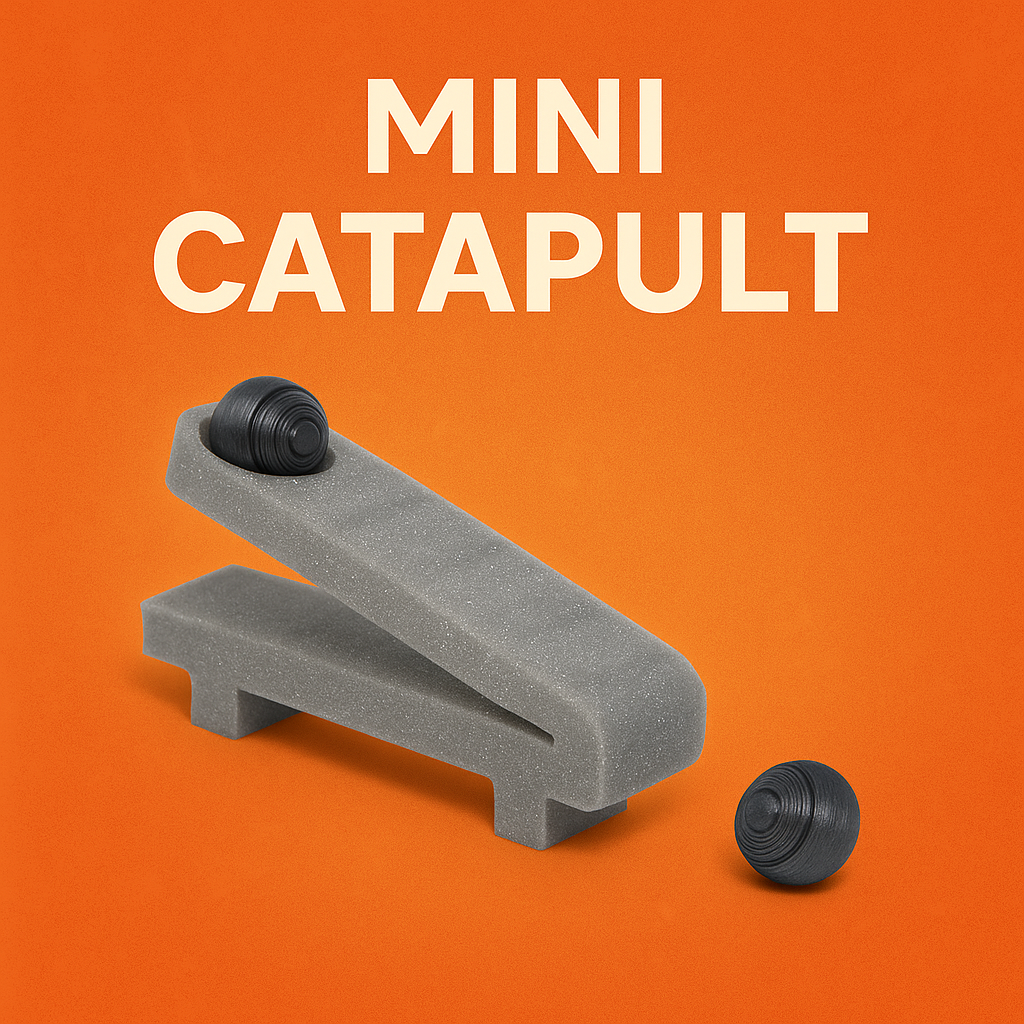 Mini Desktop Catapult – Small Build, Big Launches!