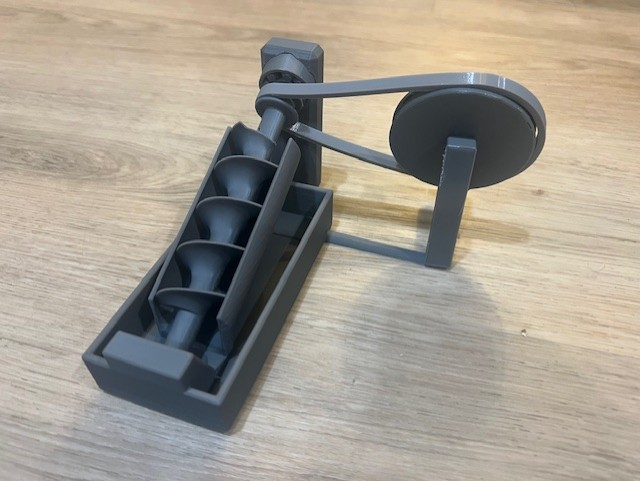 Archimedes screw model 3D model