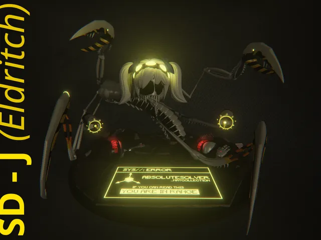 J (Eldritch) - Murder Drones - Fan Art