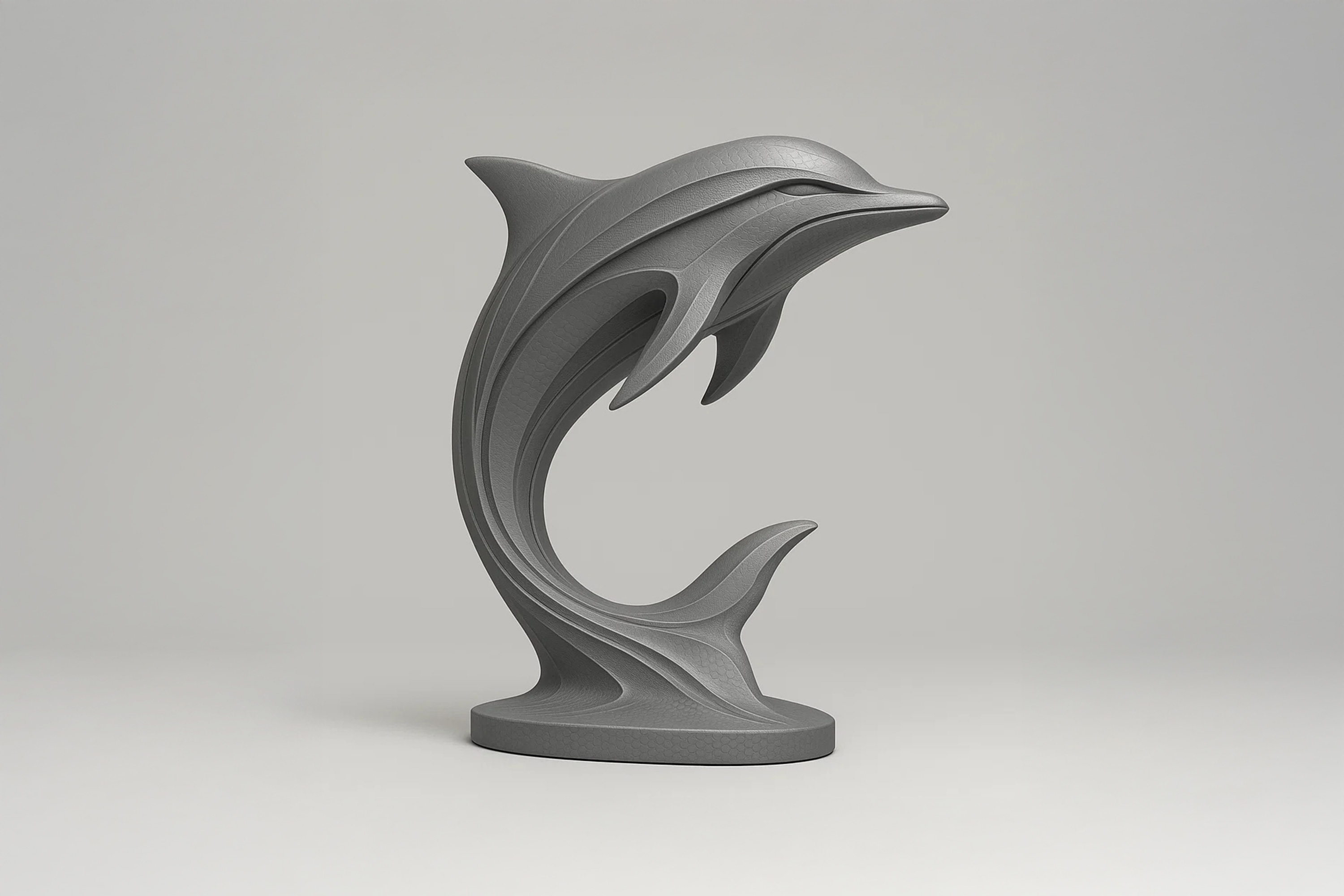 Dolphin Statue