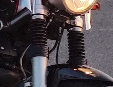 Moto suspension forks boots-socks shields cover clamp