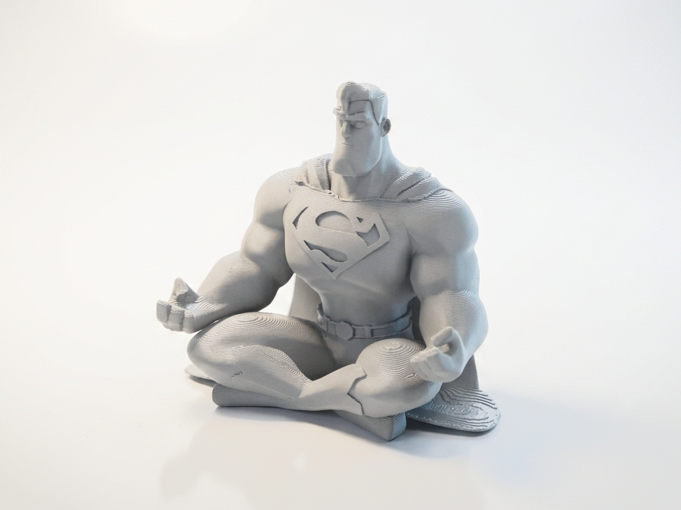 Superman Meditating Figurine DC Comics 3D Printable