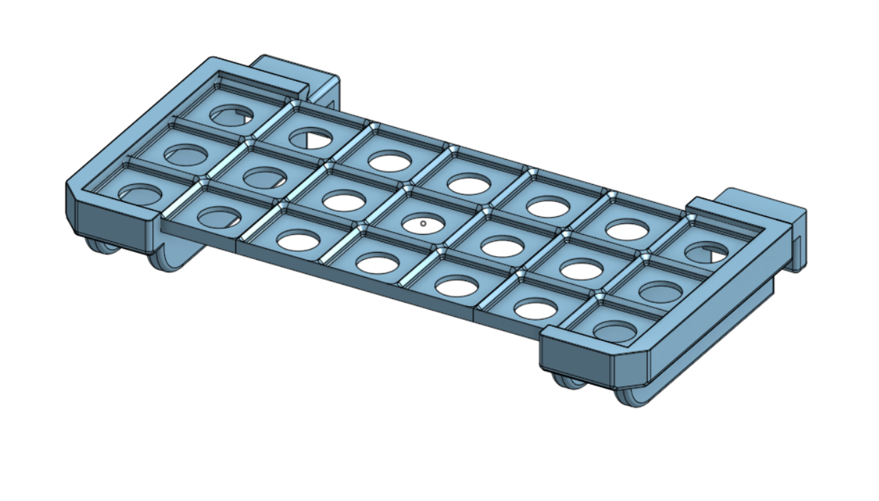 Gridfinity Base for Bunk Bed — miniatura 3
