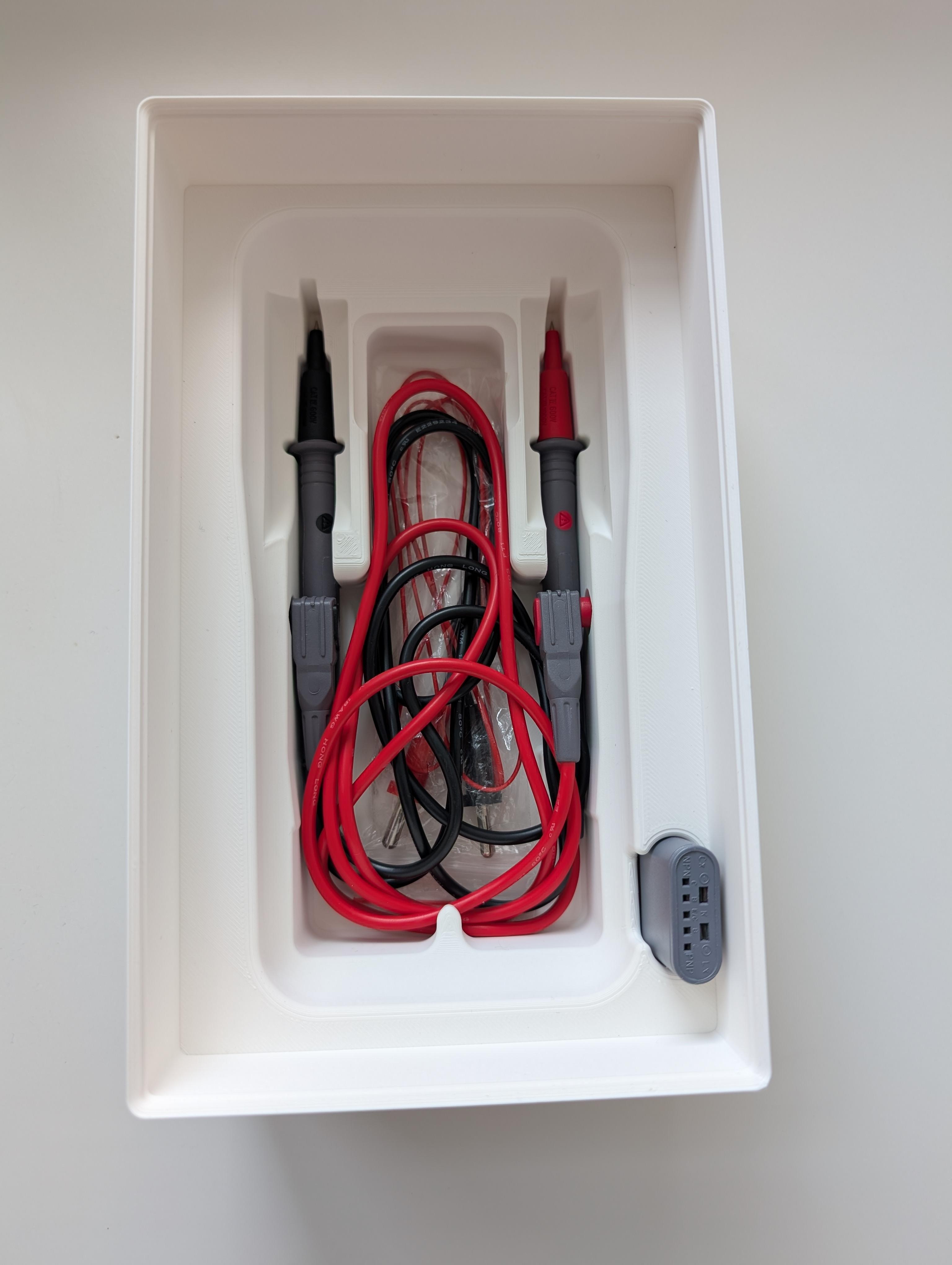 Gridfinity Bin - PeakTech 2025 Multimeter — thumbnail 3