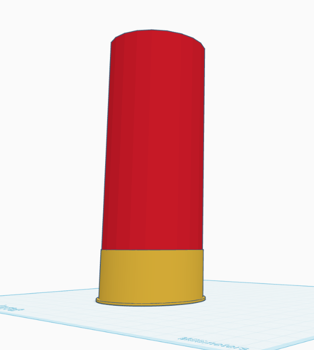 Miniatura 5 do modelo 3D Shotgun shell container