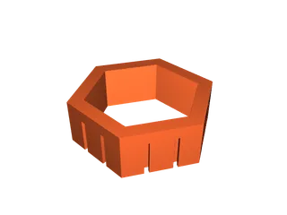 Hexagon Shelf All Printing Bed Sizes
