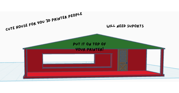 3d printer house