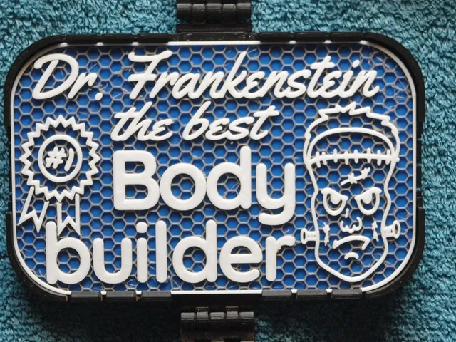 Best Body Builder sign
