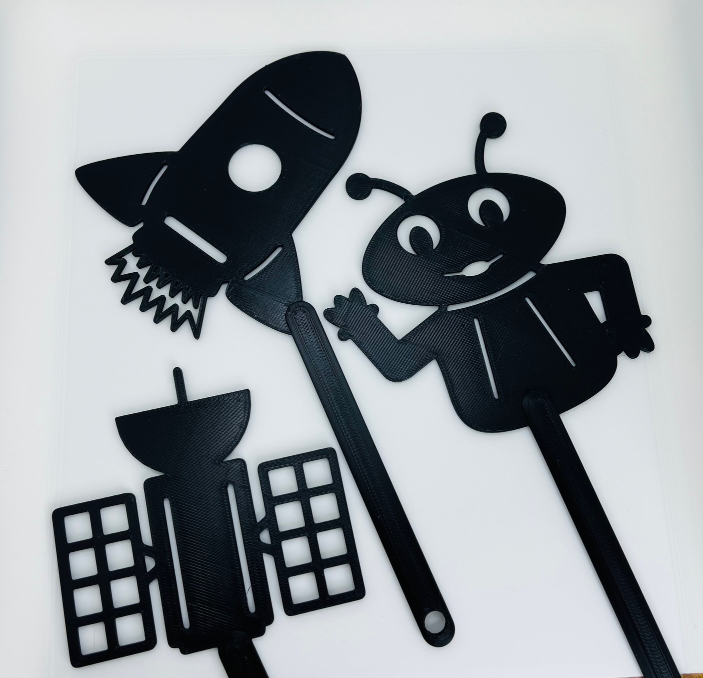 Shadow Puppets - Space Themed 3D model by ClassicAdam