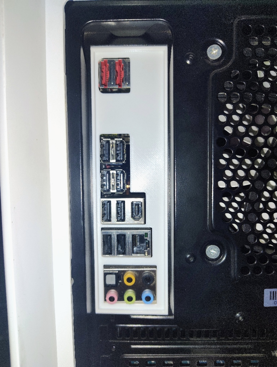 I/O Shield For Intel DX58SO Motherboard