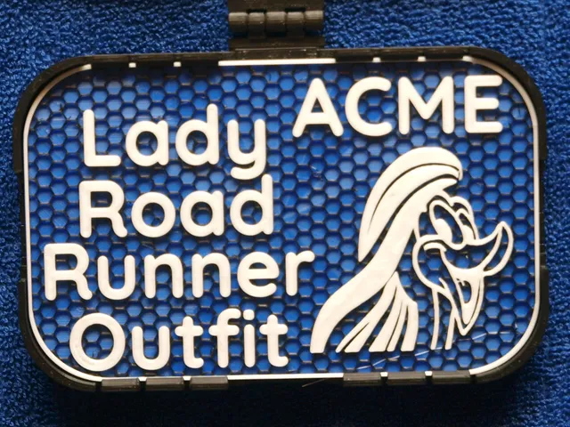 ACME Lady Road Runner Outfit sign