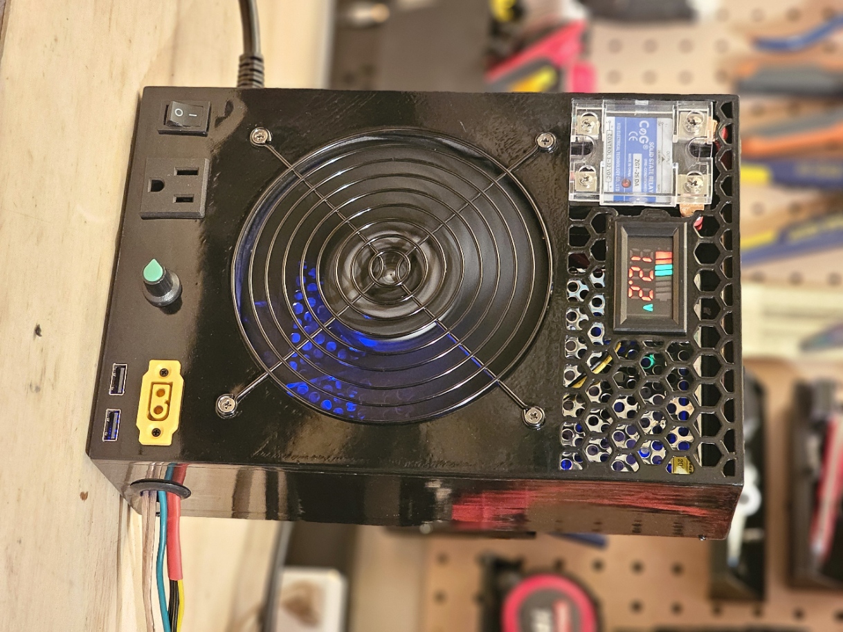 Power Supply Housing for 3dPrinter Enclosure