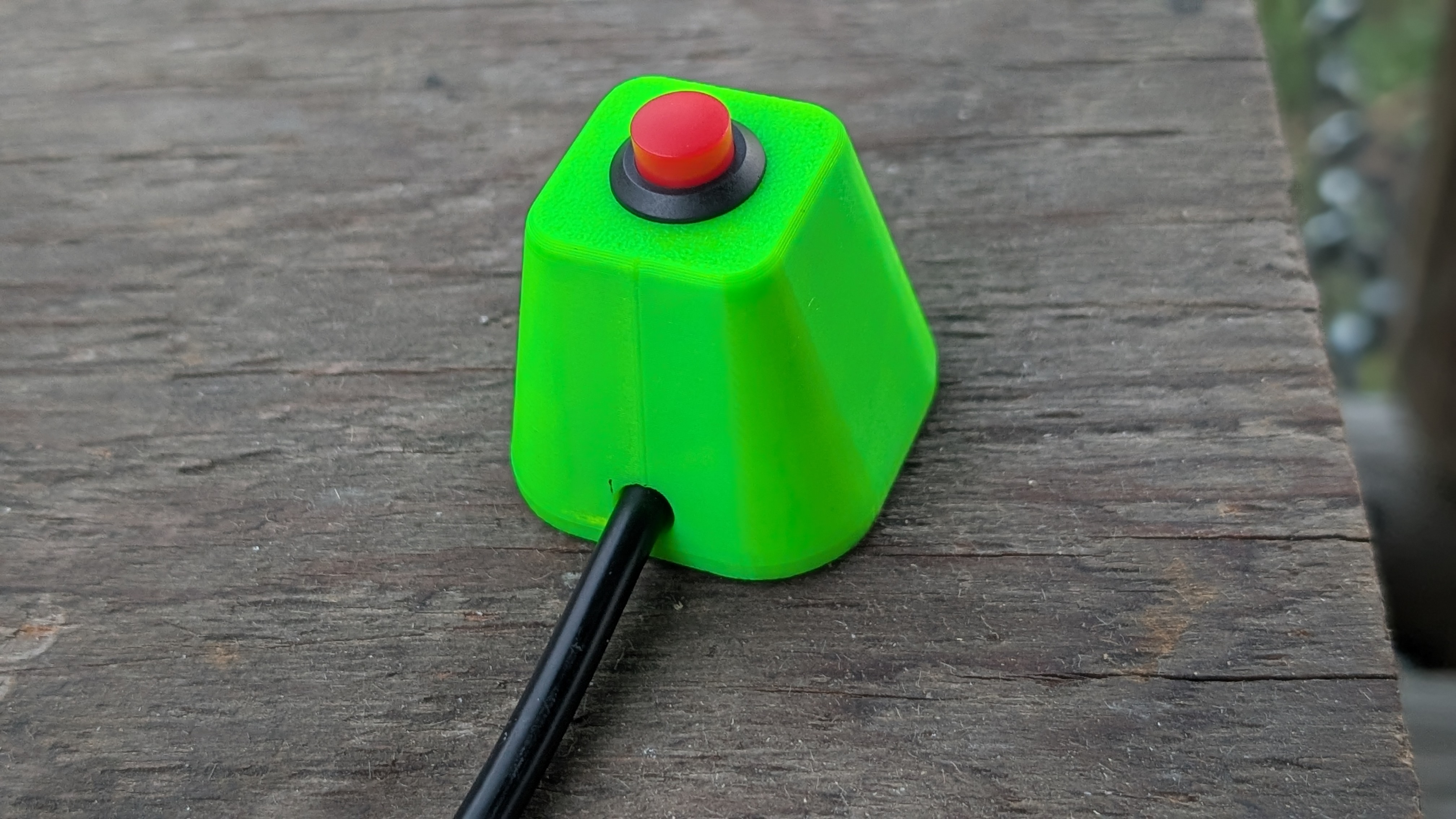 Hma Radio PTT Switch Enclosure for M12 Push Button, Snap-Fit Magnetic Base — thumbnail 2
