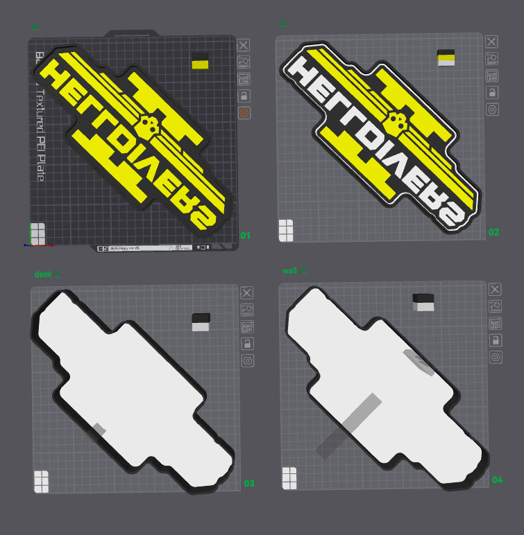 Helldivers Logo Lightbox LED Lamp — thumbnail 3