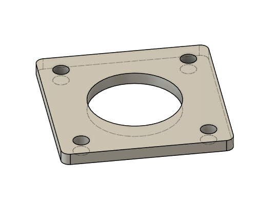 Nema17 spacer 3mm