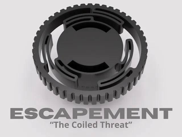 Escapement — "The Coiled Threat" | Spring Mechanism Battle Top