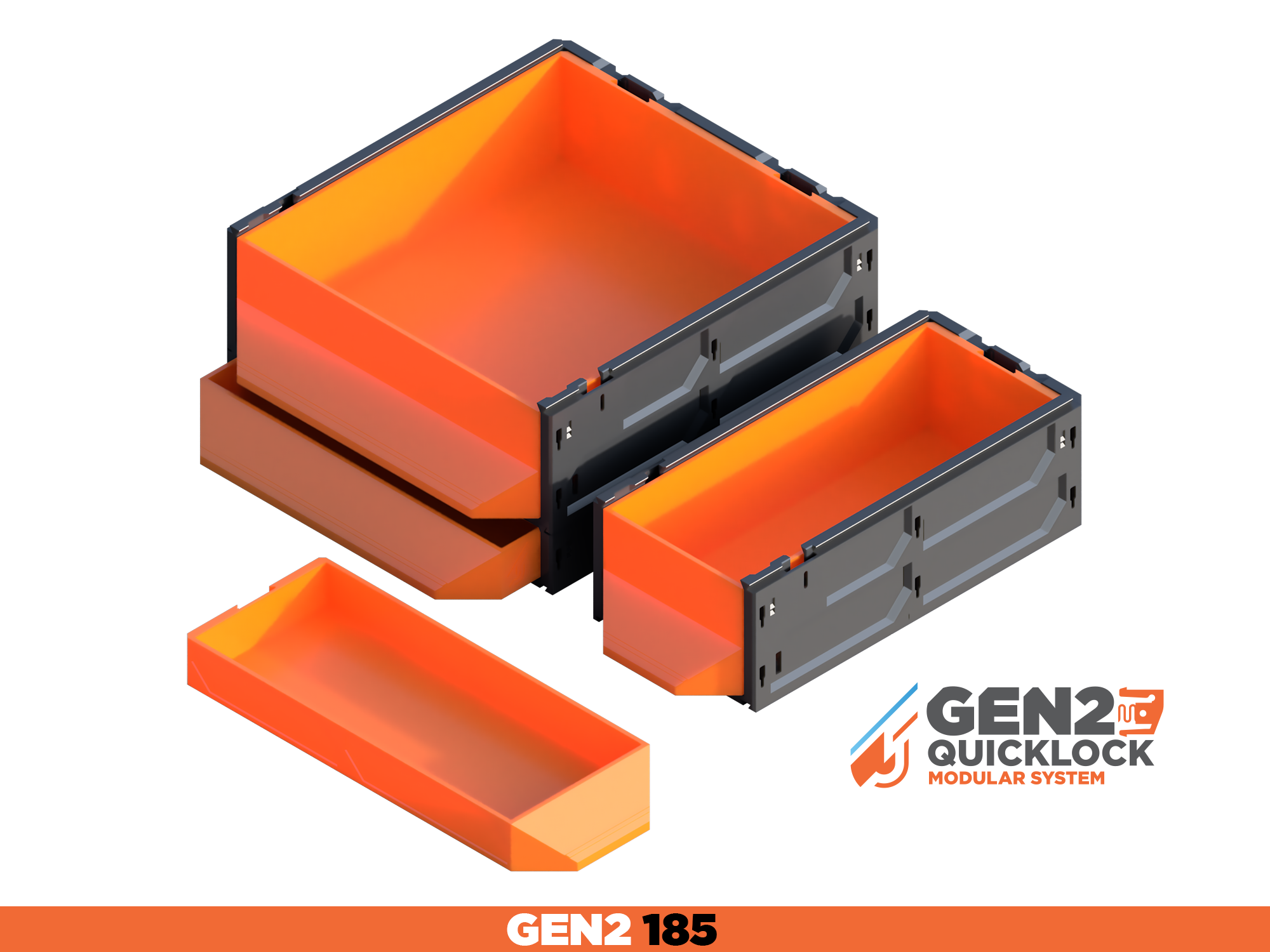 GEN2 185 Classic Drawers - All