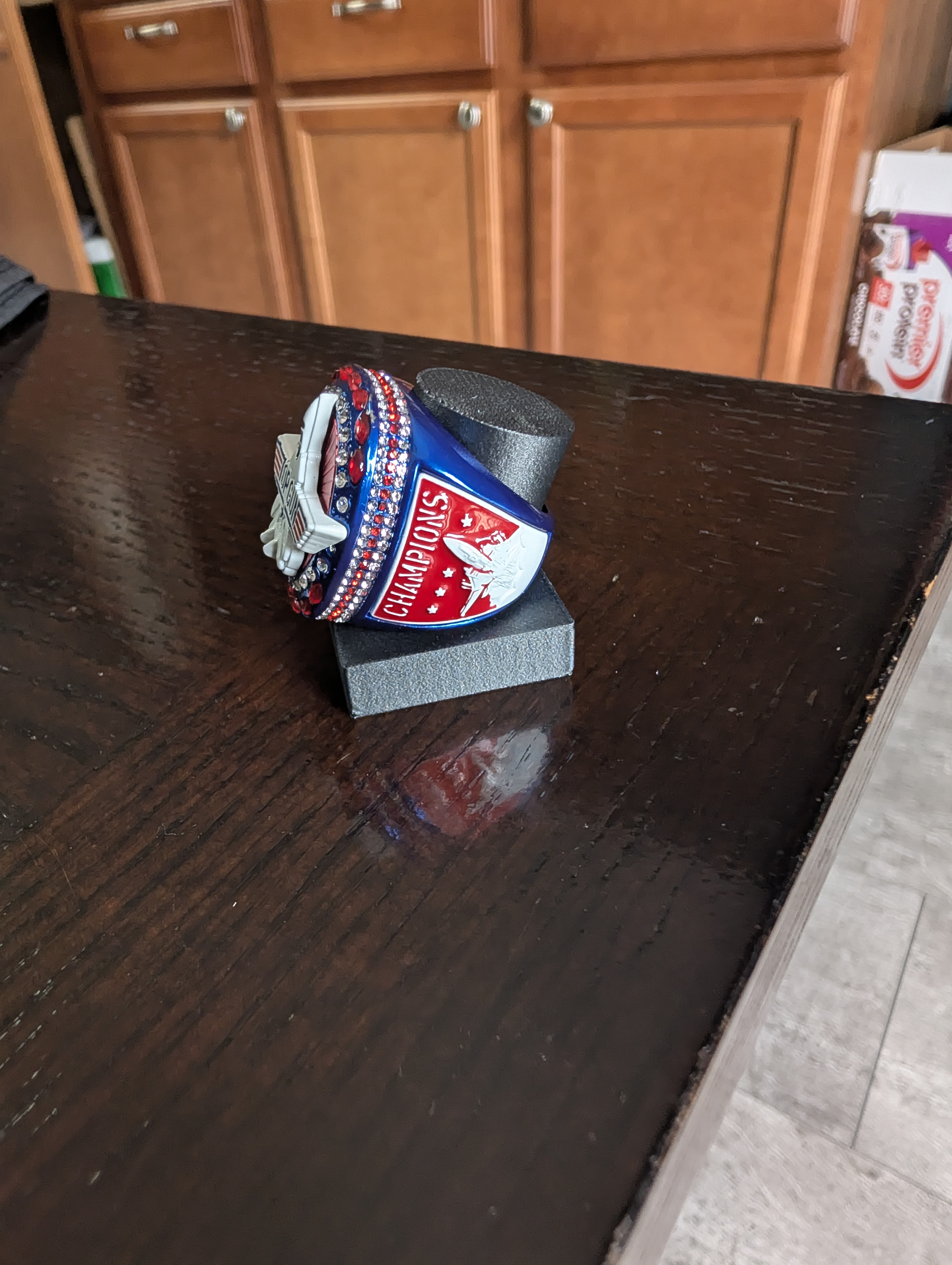 Miniatura 2 do modelo 3D Baseball Ring Display