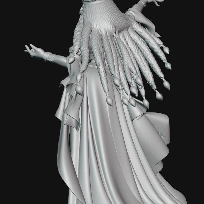 Futuristic Dancer 1 (2 Versions) by Martin Jörg | Download free STL ...