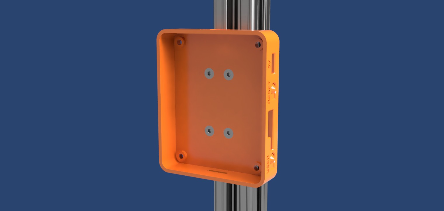 CoralBoard SL – Modular Industrial Enclosure & 1010 Mount — STL Grátis ...