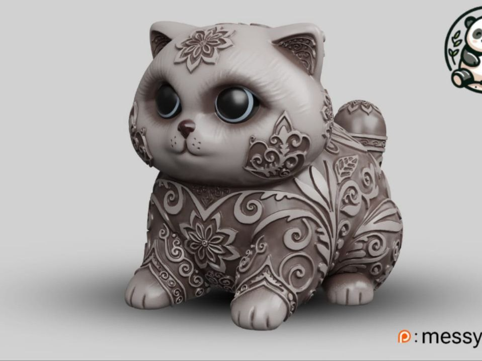 Ornamnetal British Cat