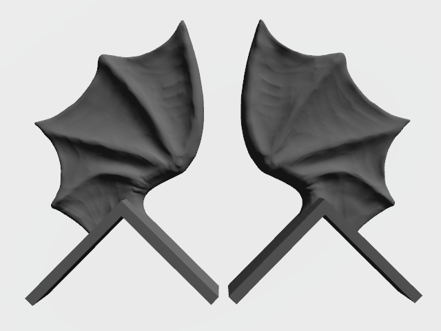 Bat Wings door ornament