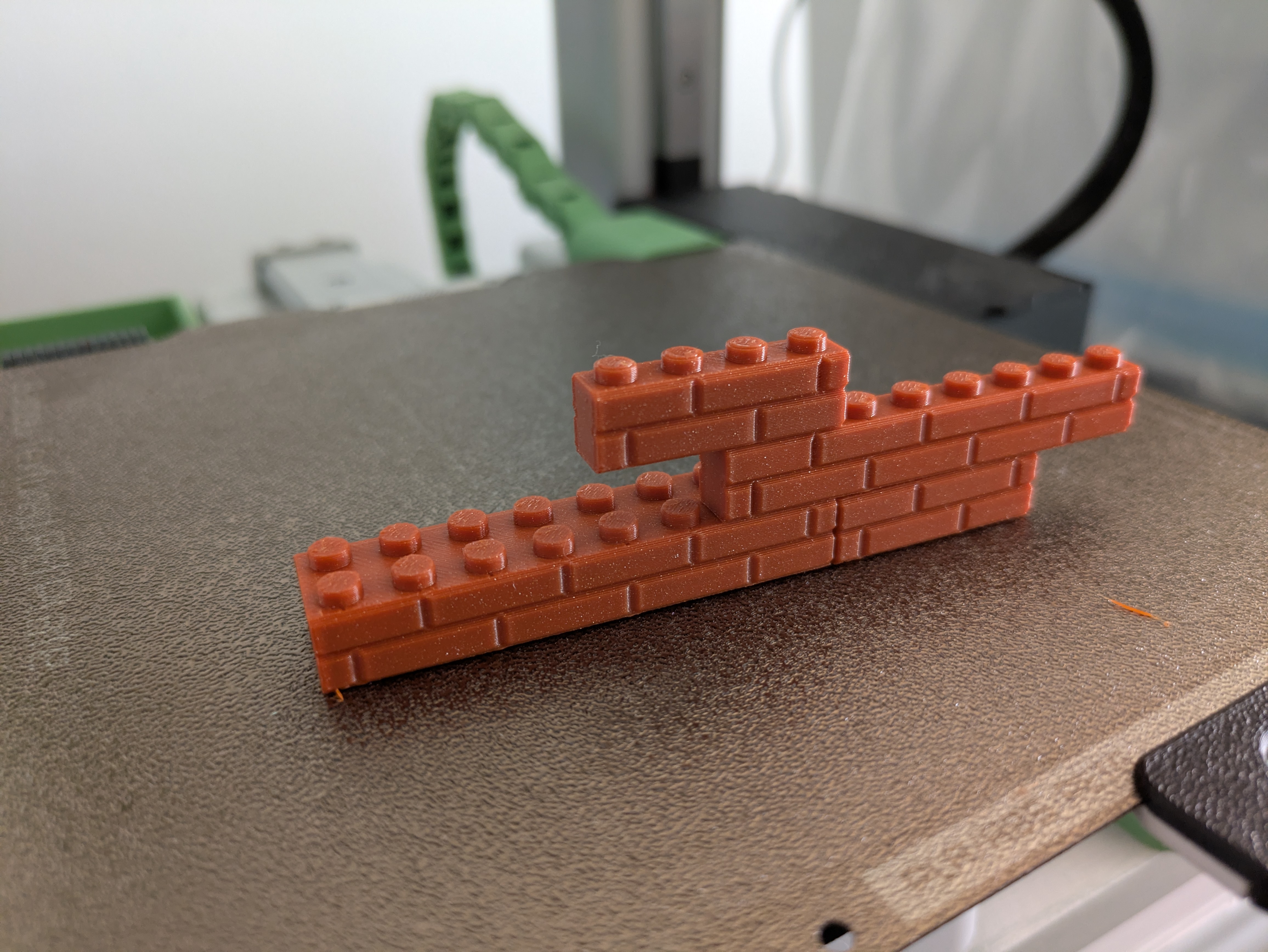 Lego Generator Tool with Masonry pattern Stud fillets and Text support - OpenSCAD