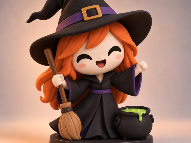 Halloween Chibi #1 – Little Witch