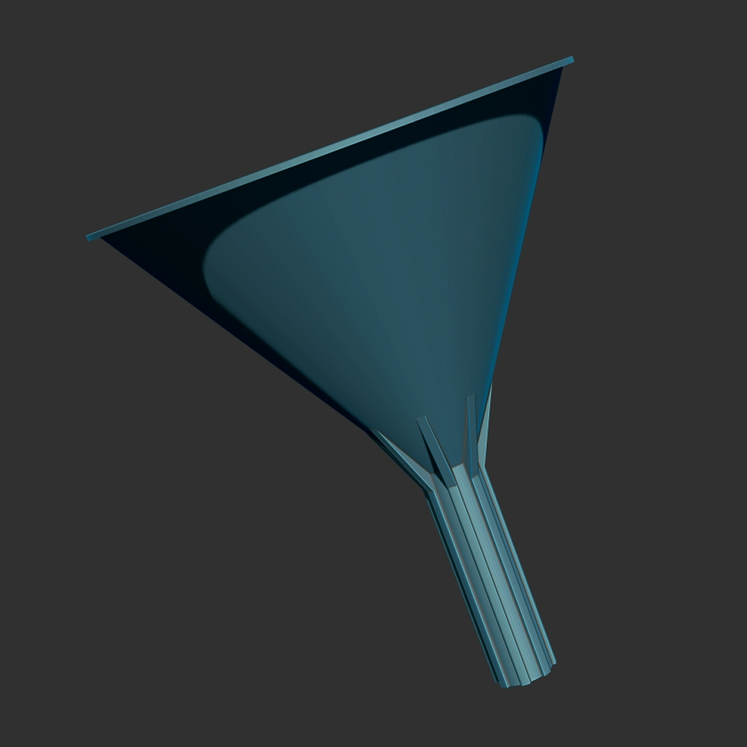Miniatura 2 do modelo 3D Simple Funnel