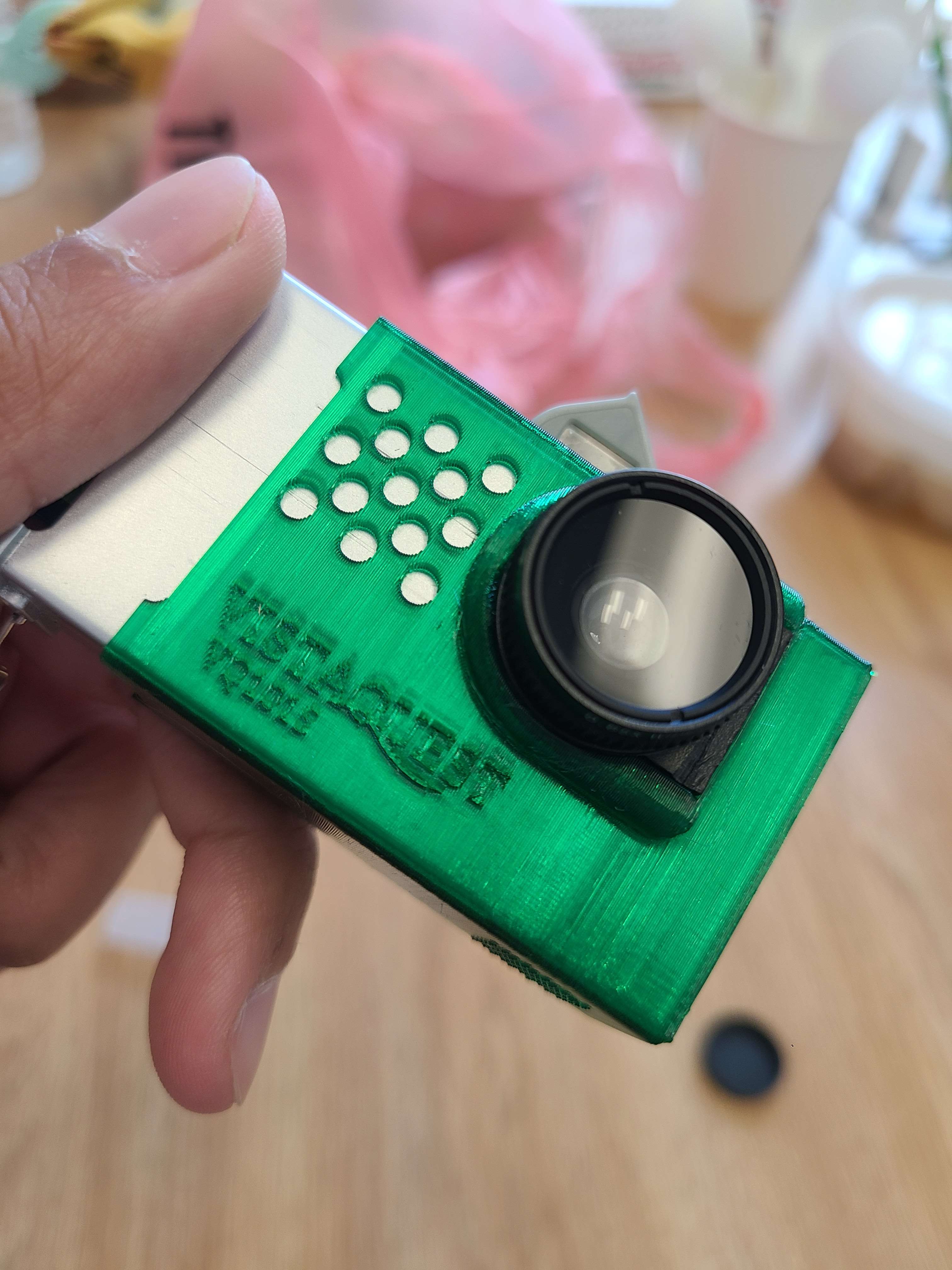 Vistaquest Keychain Camera 3D Print Custom Shell
