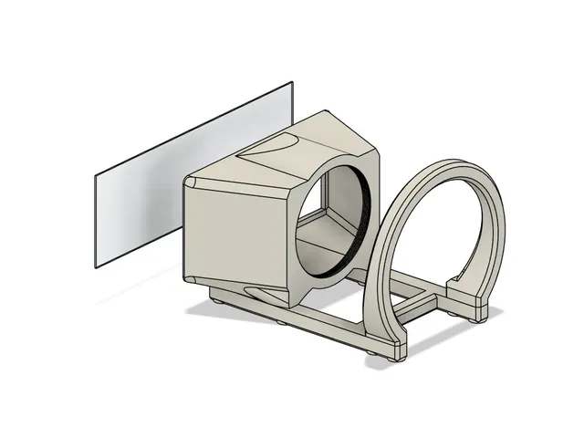 Parametric lens cones for Fat Shot 617 panoramic film camera