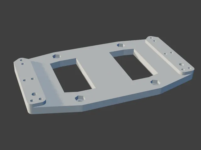 Vesa 100X100 to Vesa100X200 adapter