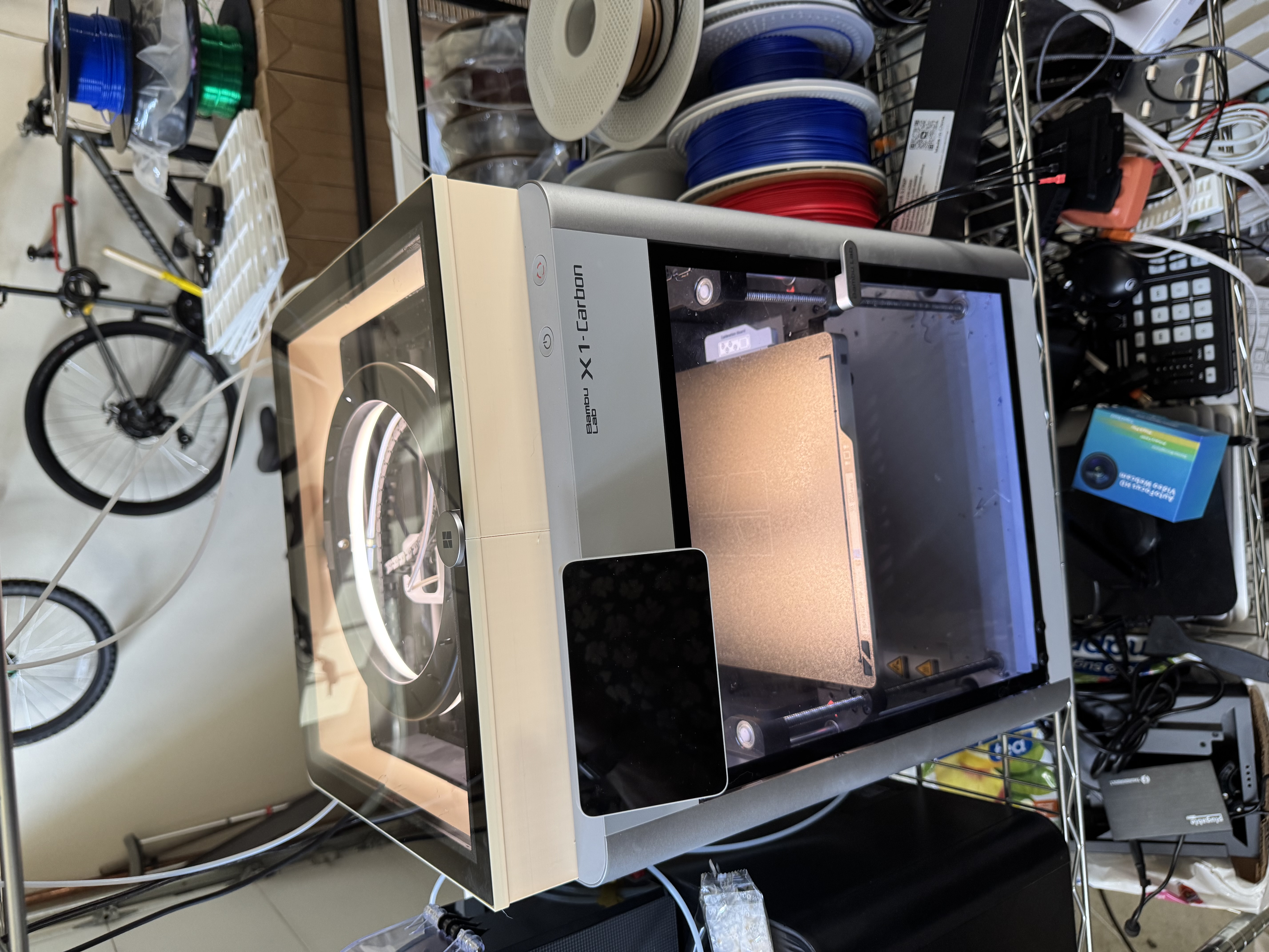 BambuLab Top Ringlight Glass Riser