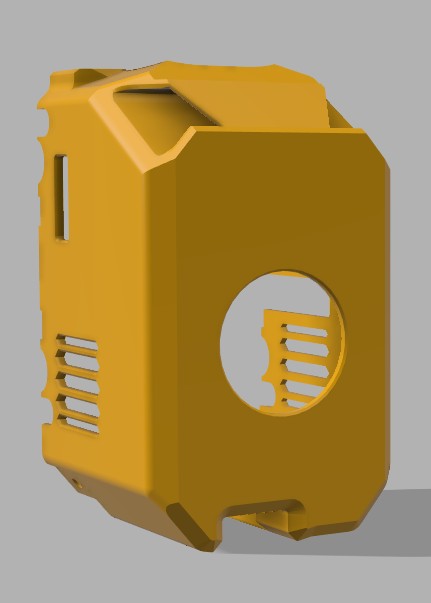 Toolhead Cover Elegoo Centauri Carbon by SE3D - No Logo version