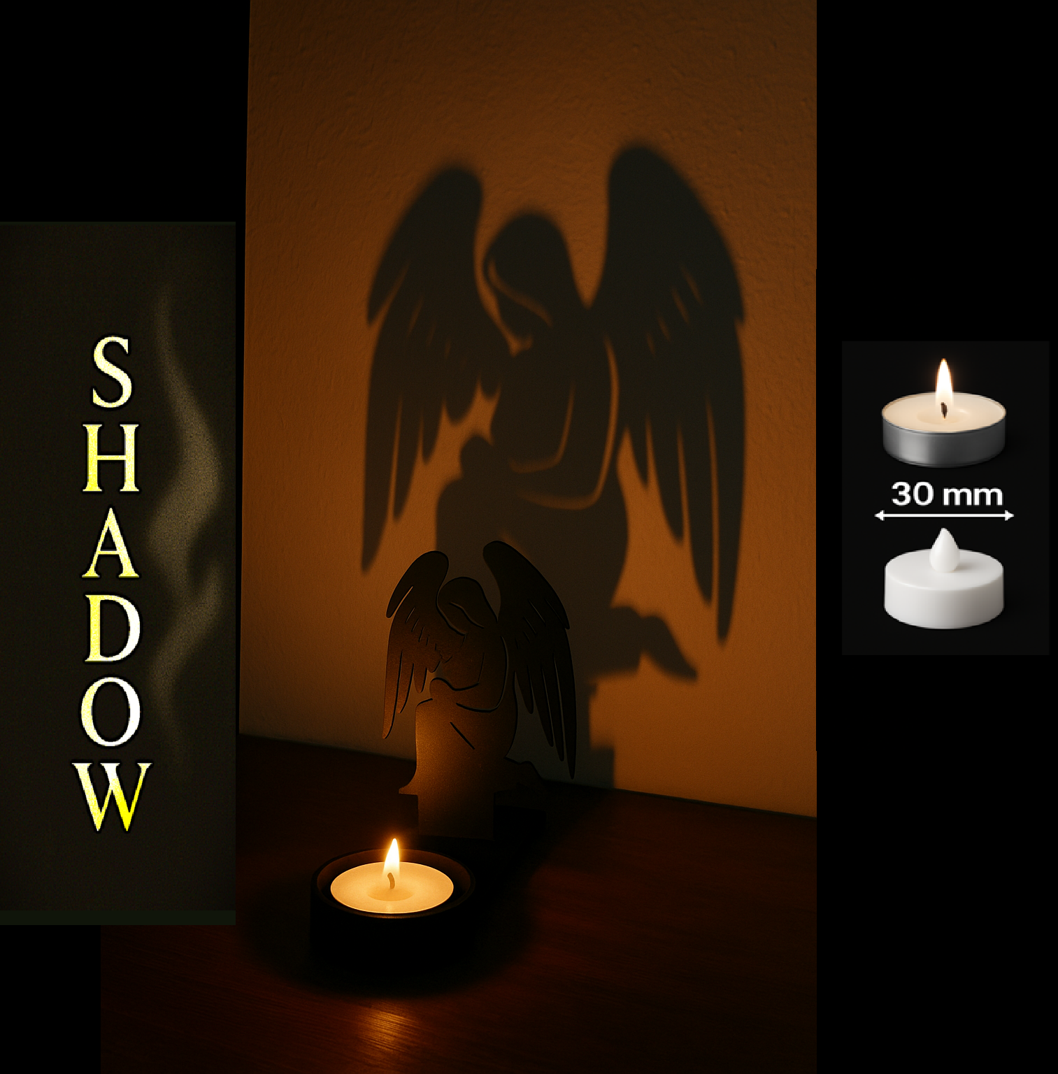 Shadow Art - Angel