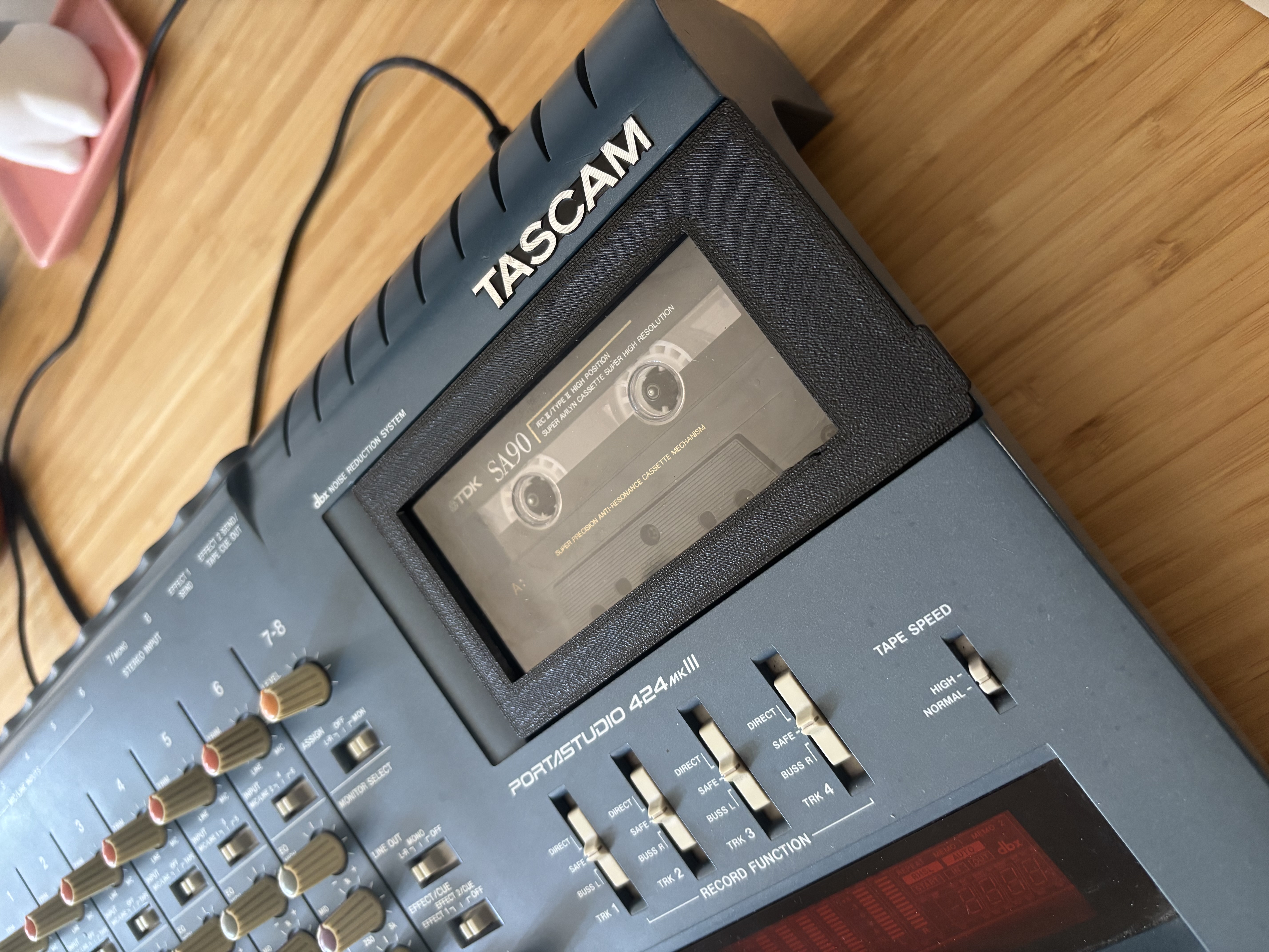 Tascam 424 MKIII tape cassette cover