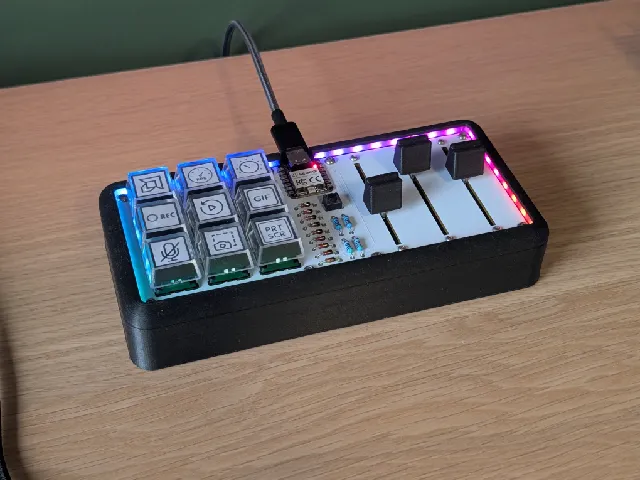 DIY Macro Pad with Deej Volume Sliders