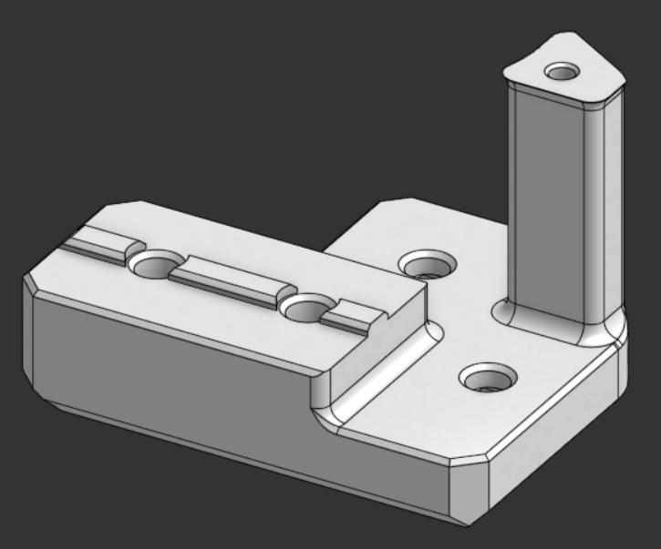 Voron V0.2 R1 XY Joints with M2x10 holes resized to 1.9mm