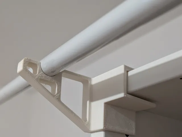 Ikea curtain holder for dressing