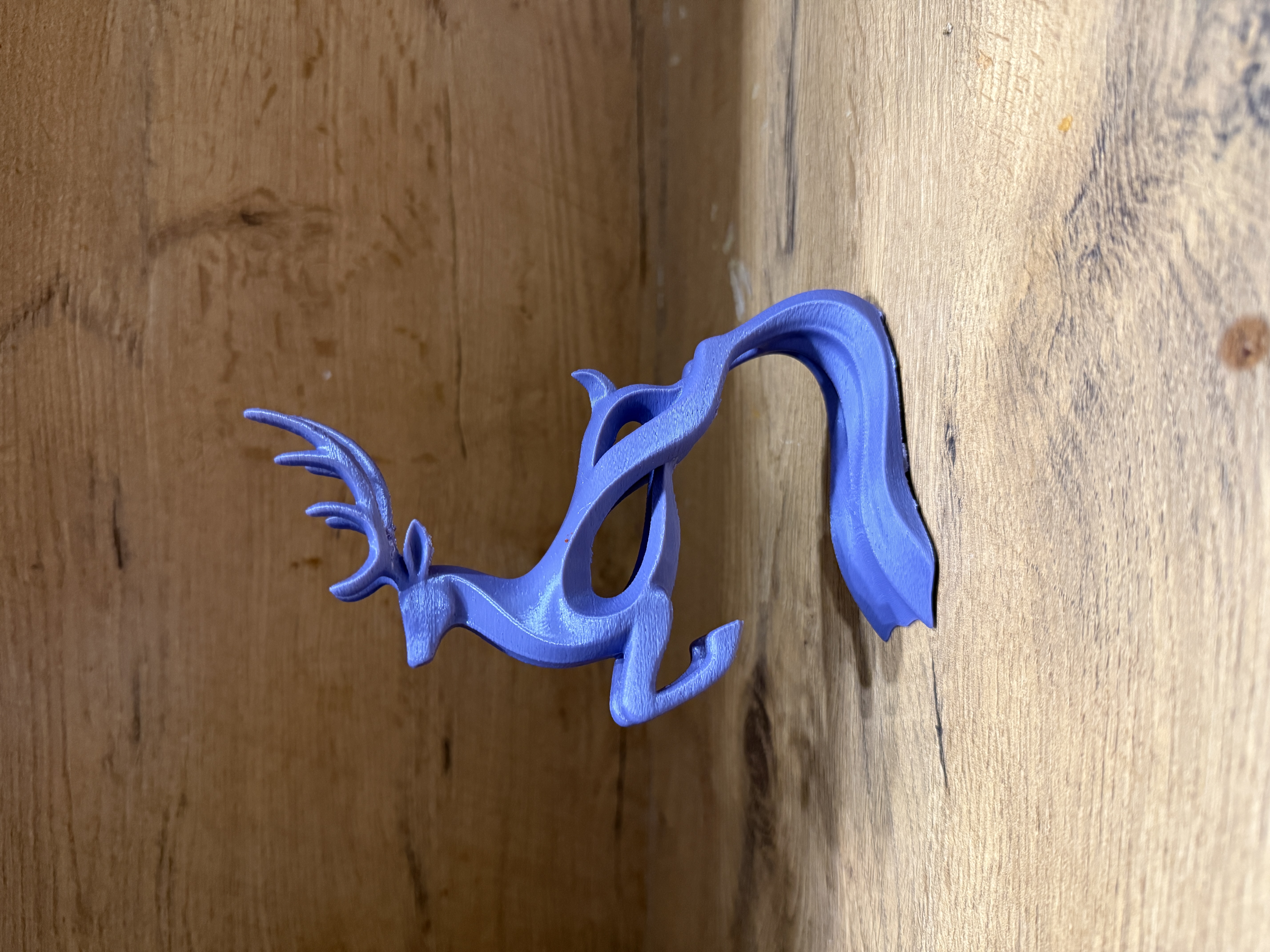Flowing Leaping Deer Sculpture