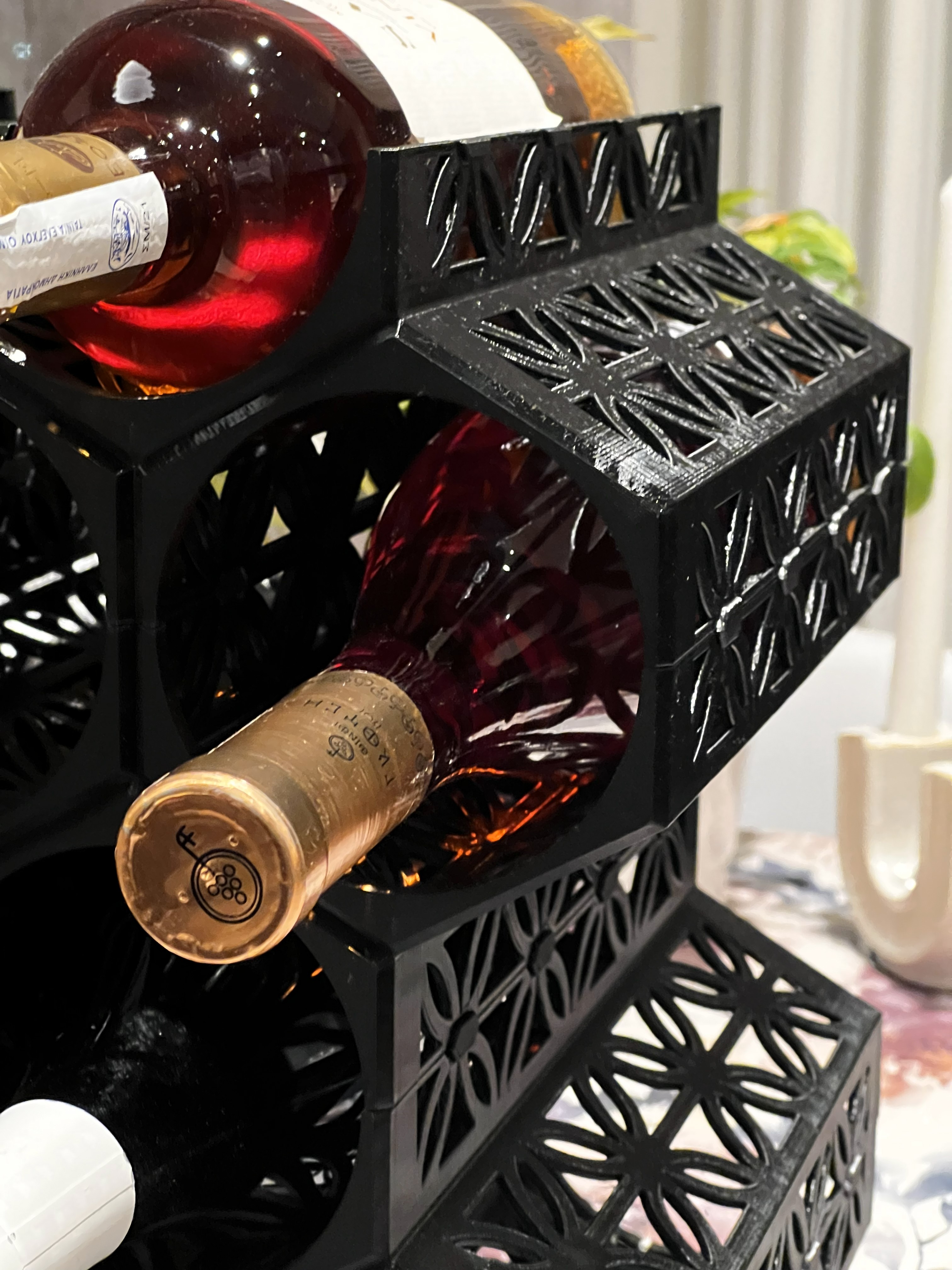 Miniatura 3 do modelo 3D Modular Wine Rack