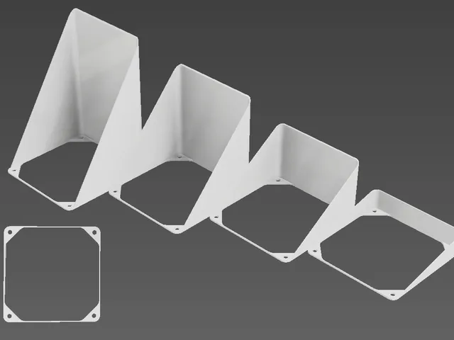 Airflow Shroud for PC Case Fans
