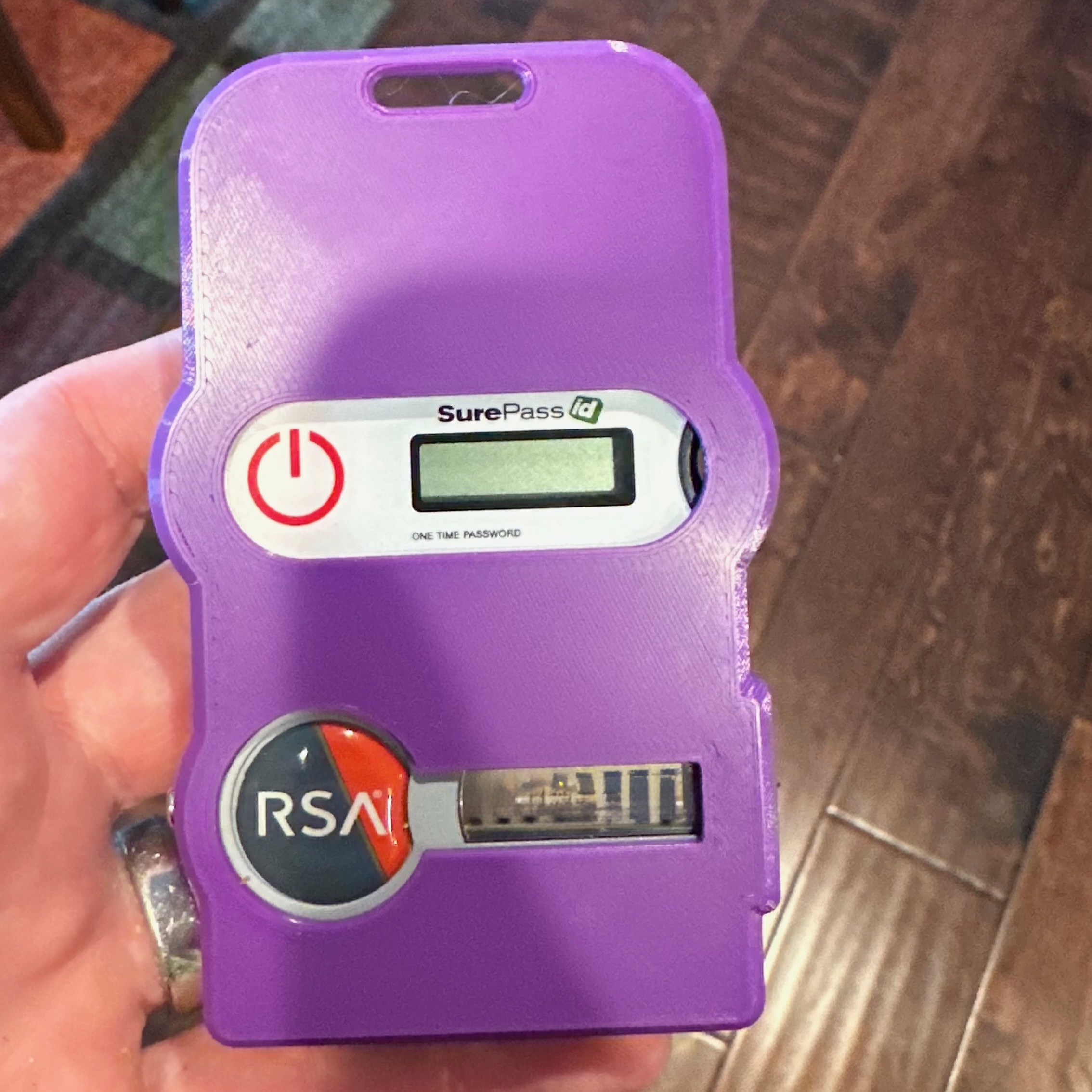 RSA & SurePass Token & Badge Holder