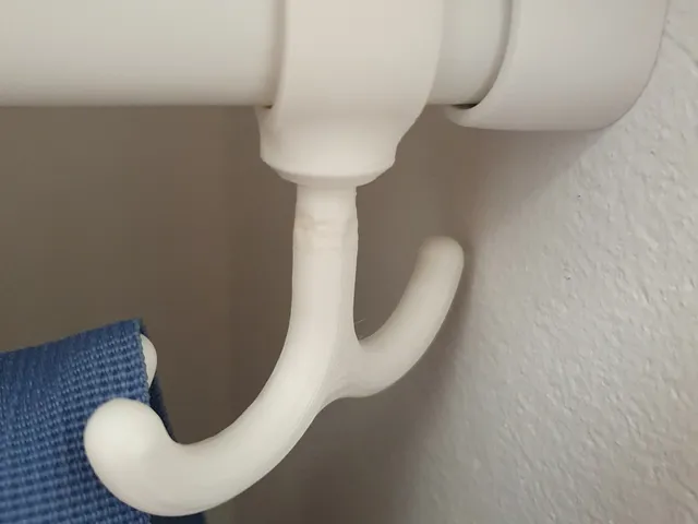 Rotatable tube/pipe hook