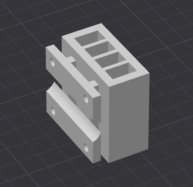 Holder for 4 magazines for MP (IZH)-60, 61