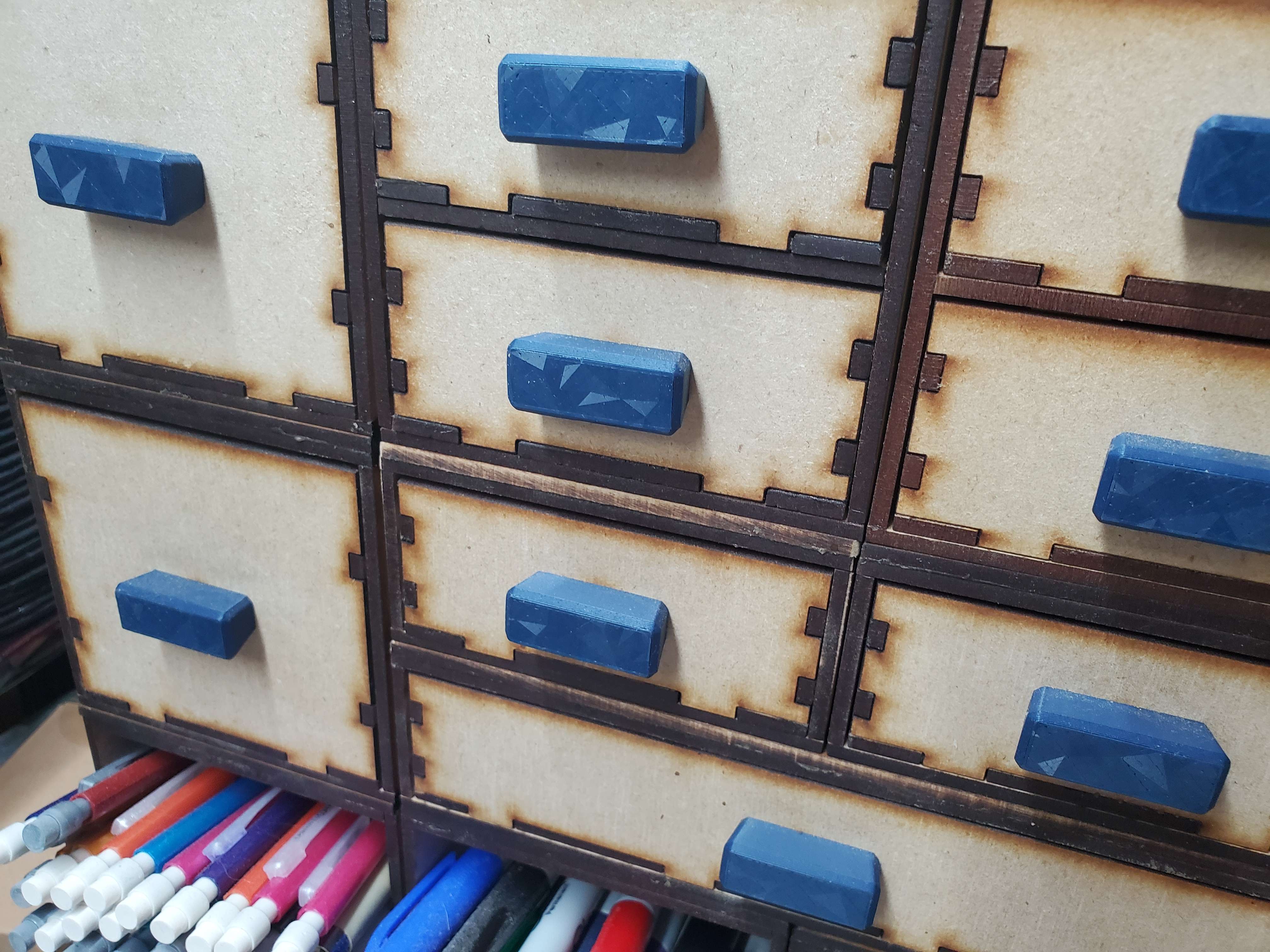 Miniatura 2 do modelo 3D Ω-series Trapezoidal Drawer Pulls & Knobs (Threaded Insert version)