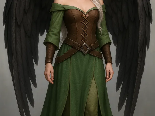 elf women dark wings
