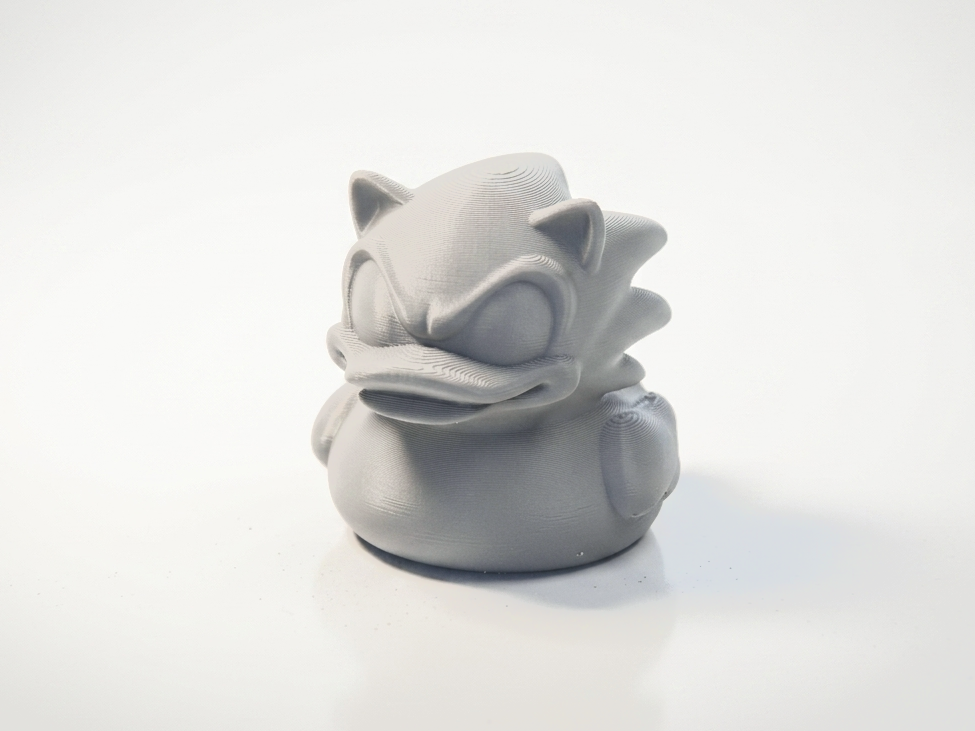Rubber Duck Sonic Figurine Bath Toy 3D Printable