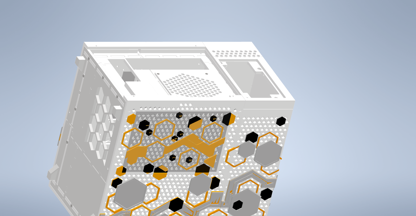 Miniatura 31 do modelo 3D mITX PC "Puzzle" Case